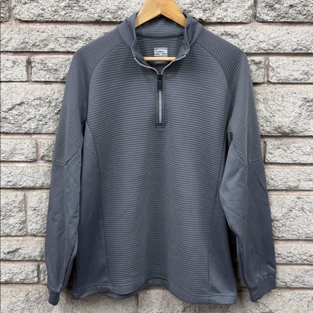 Callaway Opti-Dri Quarter Zip Pullover Sweater